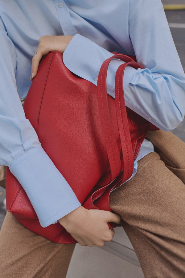 Shopper Bag With Double Handle