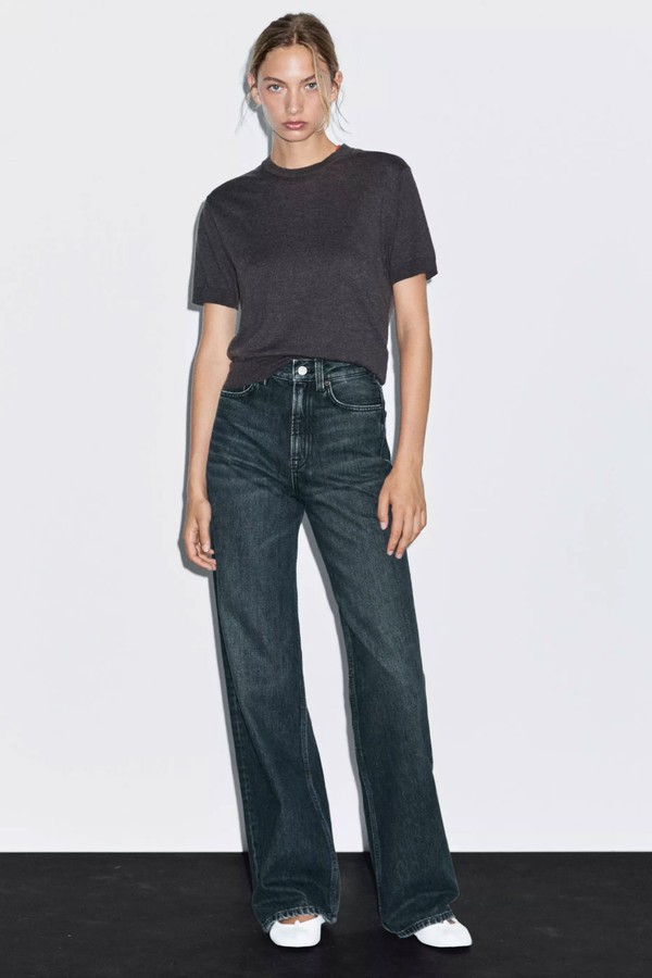 High-Waist Wide-Leg Jeans from Massimo Dutti