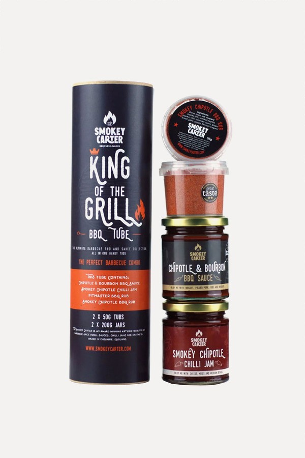 King Of The Grill BBQ Rub & Sauce Tube from The Smokey Carter