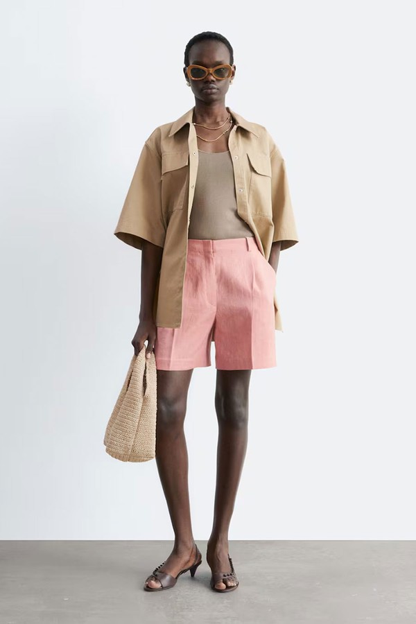 Tailored Linen Shorts from & Other Stories