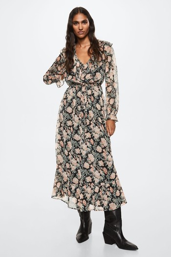 Floral Print Dress from Mango