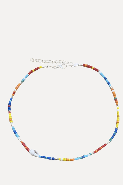 Shell Beaded Necklace  from Riverandblueuk