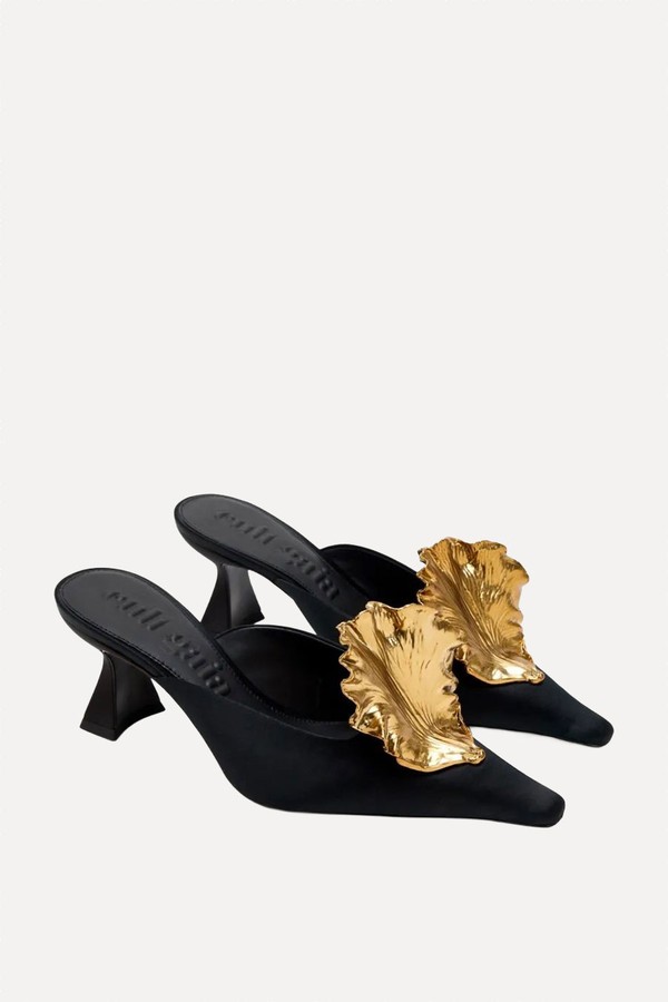 Sculpted Heeled Mules from Cult Gaia