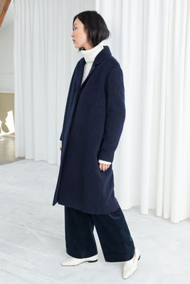 Wool-Blend Long Coat from & Other Stories