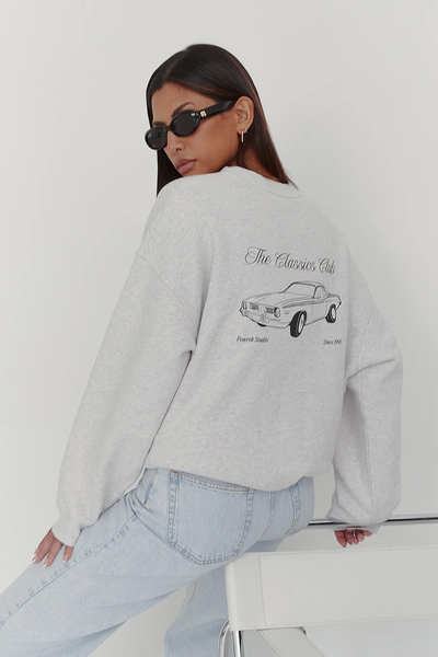 Ashton Graphic Print Sweatshirt from 4th & Reckless