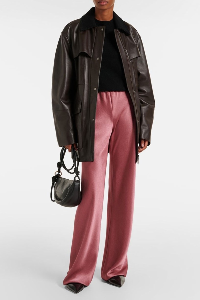 Satin Wide-Leg Pants from Vince