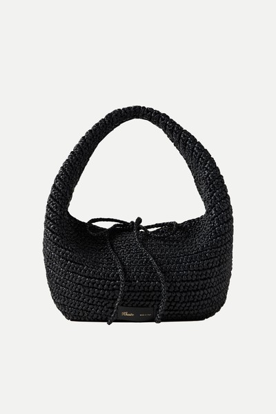 Olivia Medium Raffia Shoulder Bag from Khaite