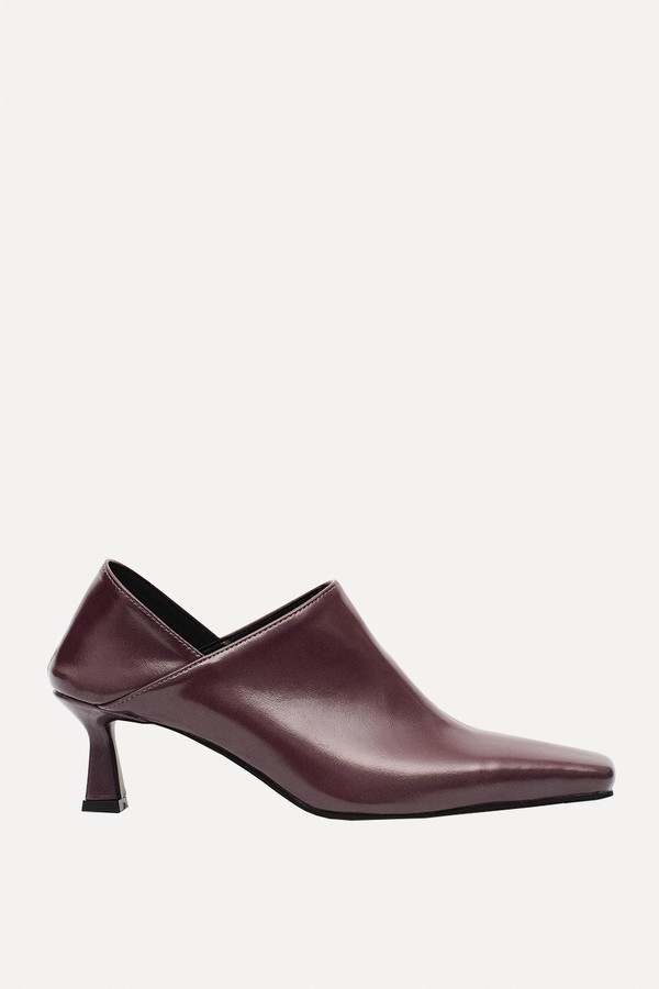 High Vamp Mule Loafers from Source Unknown