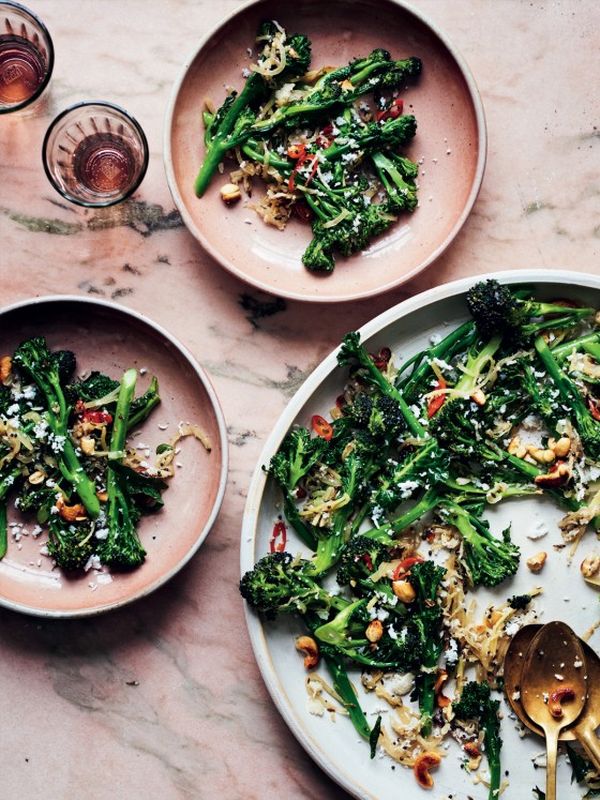 Broccoli, Cashew Nut & Coconut Stir Fry