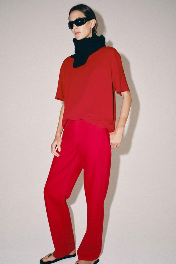 Mid-Waist Straight Jeans from Zara