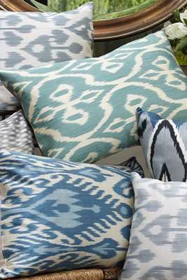 Silk Ikat Cushions from Jennifer Manners