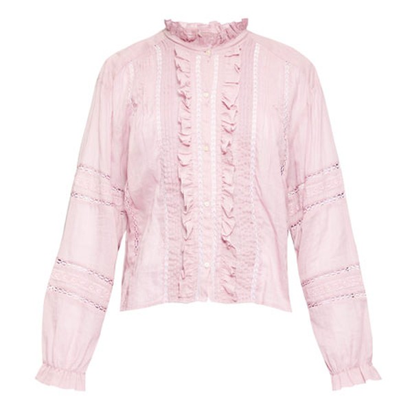 Valda Ruffled Cotton-Voile Blouse from Isabel Marant Etoile