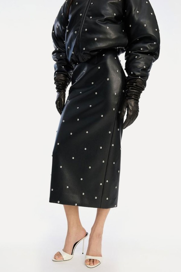 Studded Pencil Skirt from Rotate