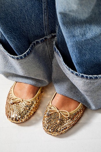 Felicia Glitter Ballet Flats, £134 | Sam Edelman