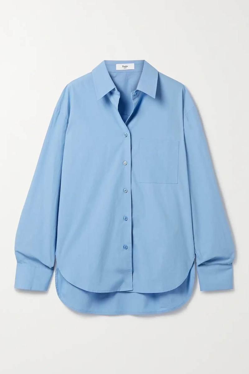 Lui Organic Cotton-Poplin Shirt from The Frankie Shop