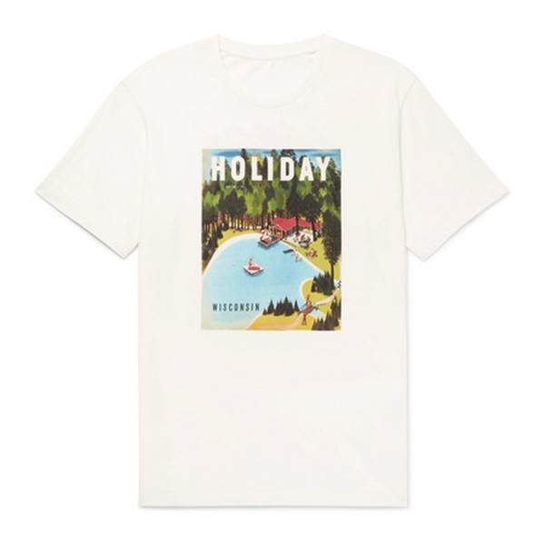 Printed Cotton T Shirt from Holiday Boileau