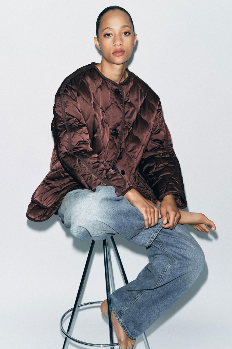 Satin Padded Jacket