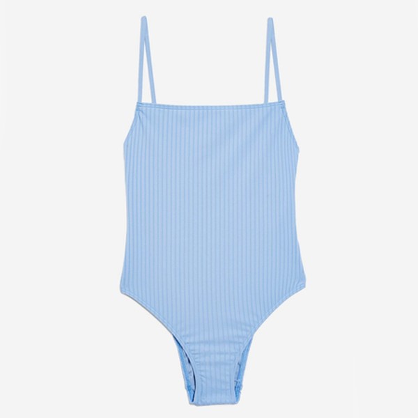 Ribbed Swimsuit from Topshop