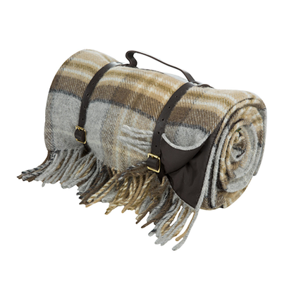 Pure New Wool Polo Picnic Rug from Tweedmill