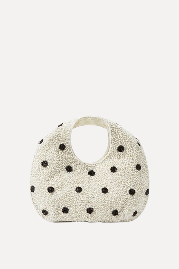 Polka Dot Beaded Bag from accessorize