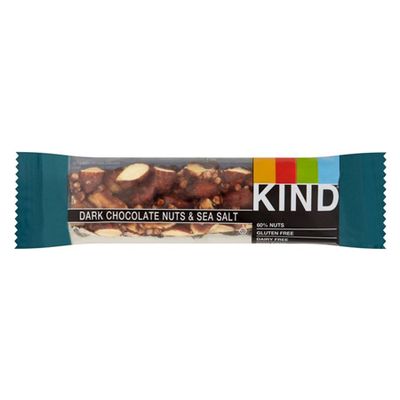 Nuts & Spices Dark Chocolate Nuts & Sea Salt Bar, £1 | Kind 