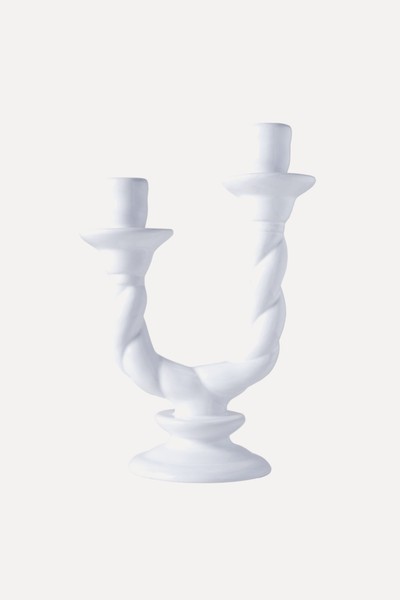 Vela Double Ceramic Candlestick from Issy Granger