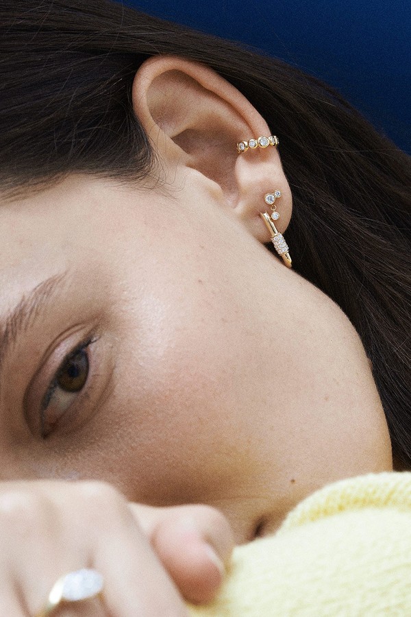 Silo Hoop Earring