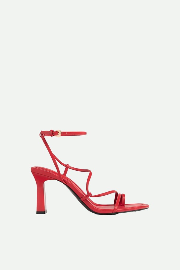 Multi-Strap Heeled Sandals from Stardivarius