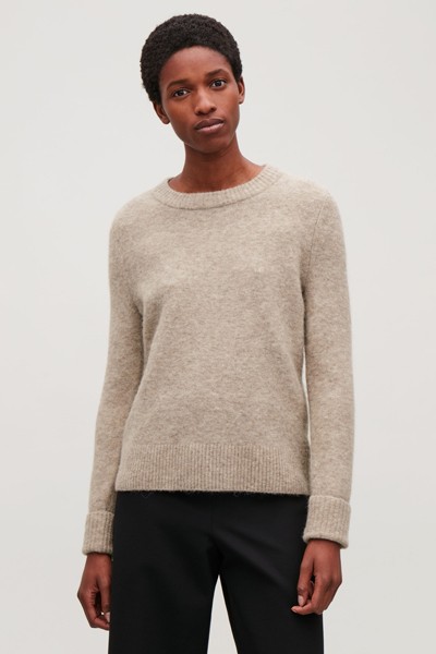 Alpaca And Wool Jumper