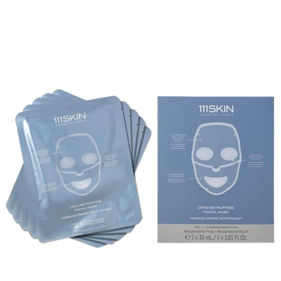 Cryo De-Puffing Face Mask Pack Of Five from 111Skin
