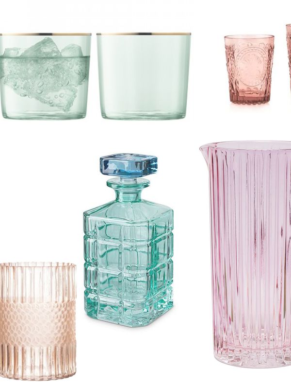 27 Coloured Glass Accessories For Your Home