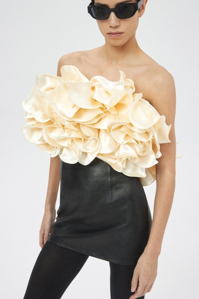 Sculptural Ruffle Top from Magda Butrym