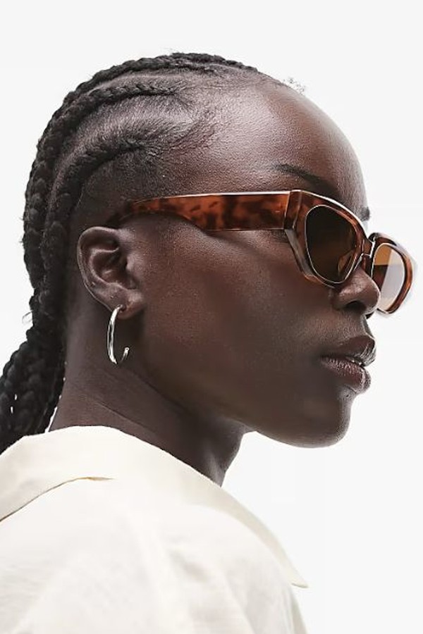 Croatia Angular Cat Eye Sunglasses from Topshop