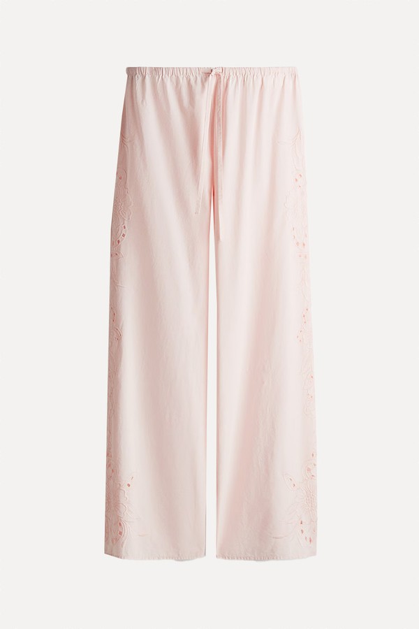 Embroidered Pyjama Bottoms from H&M