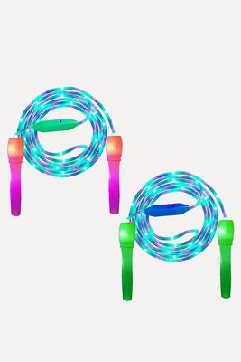 2 Pcs LED Light Up Skipping Ropes from  iPobie