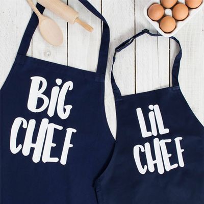 Dad Apron Set from LoveTreeDesign
