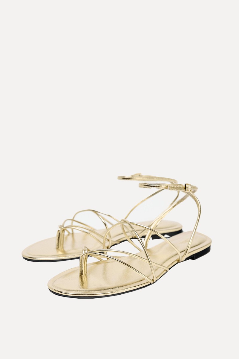 Strappy Flat Sandals