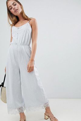 Petite Cami Jersey Jumpsuit from ASOS