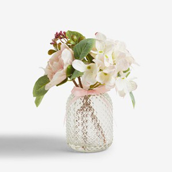 Artificial Floral In Pressed Jar from Next