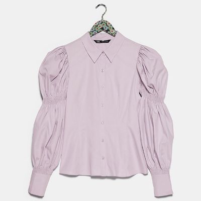 Stretchy Poplin Shirt from Zara