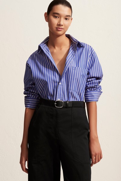 Classic Stripe Shirt from Matteau