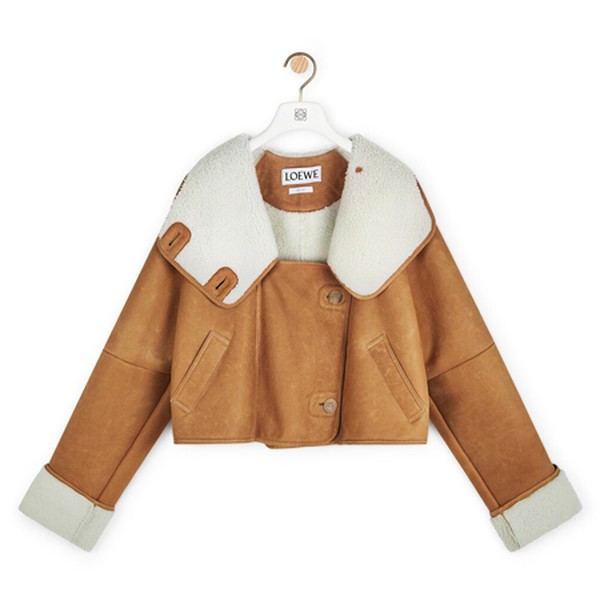 Shearling Jacket Camel from Loewe