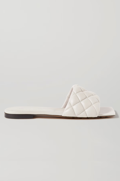 Quilted Sandals from Bottega Veneta