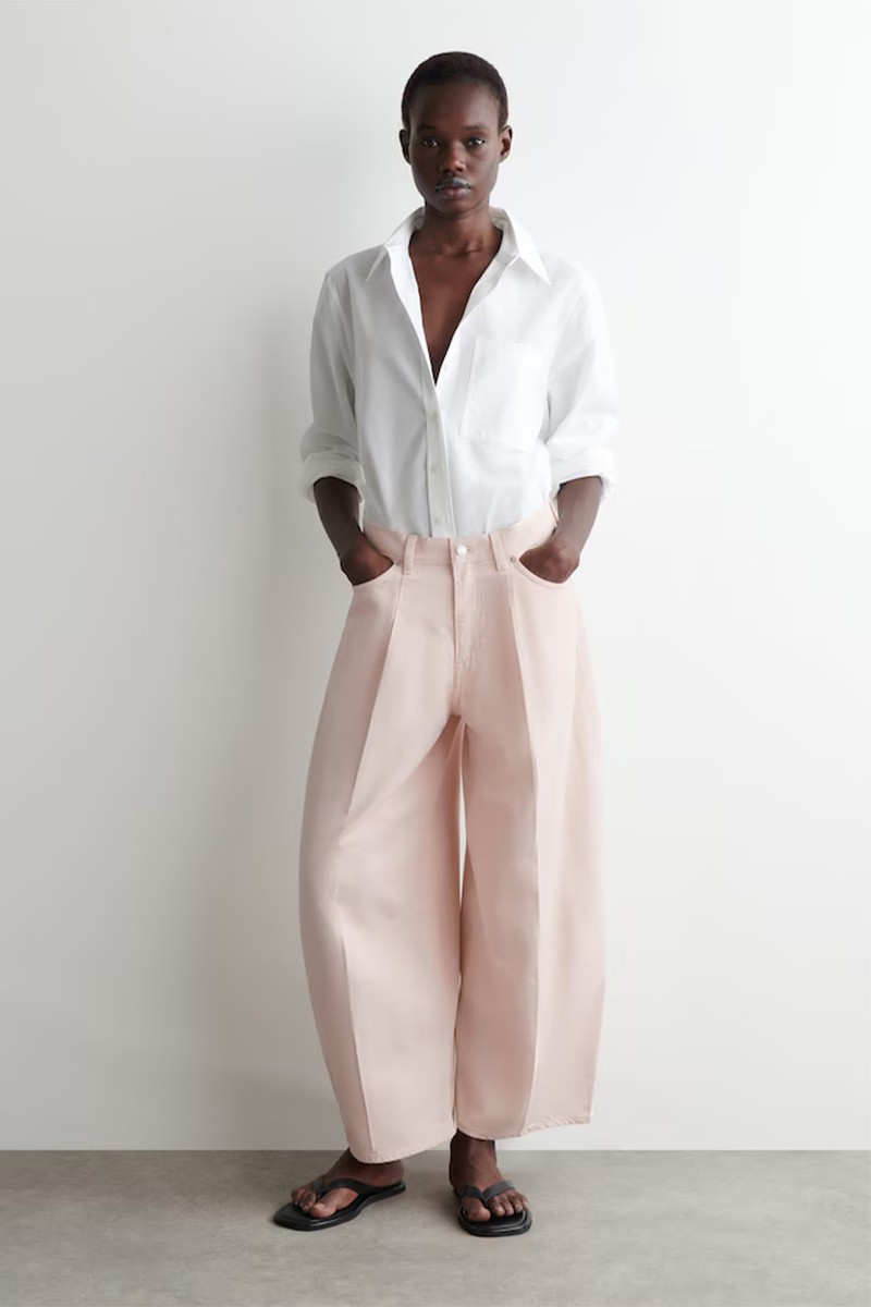 Twine Barrel-Leg Jeans from  COS