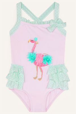 3D Flamingo Swimsuit from Monsoon