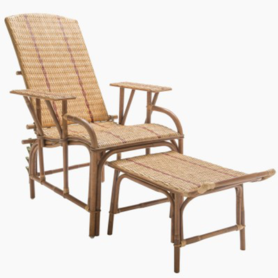 Rattan Chaise Longue from Raj Tent Club