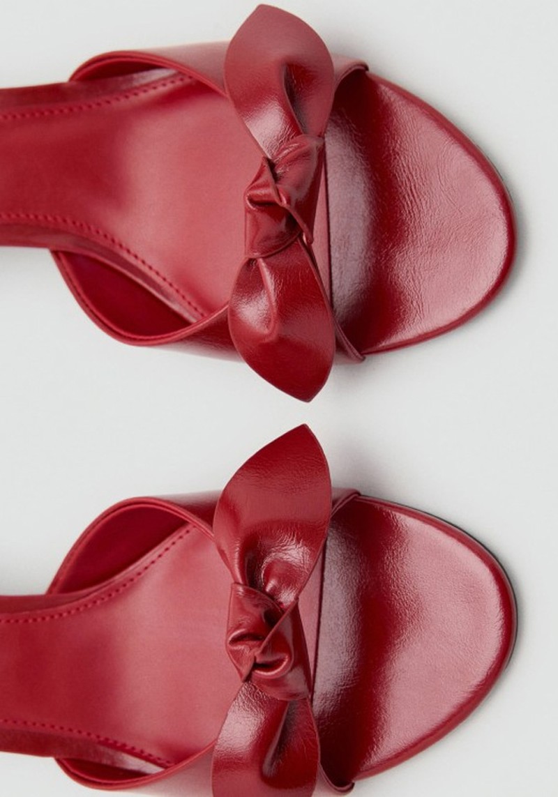 Bow Heel Sandals 