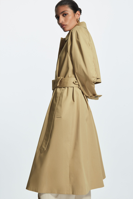 Regular-Fit Twill Trench Coat from COS