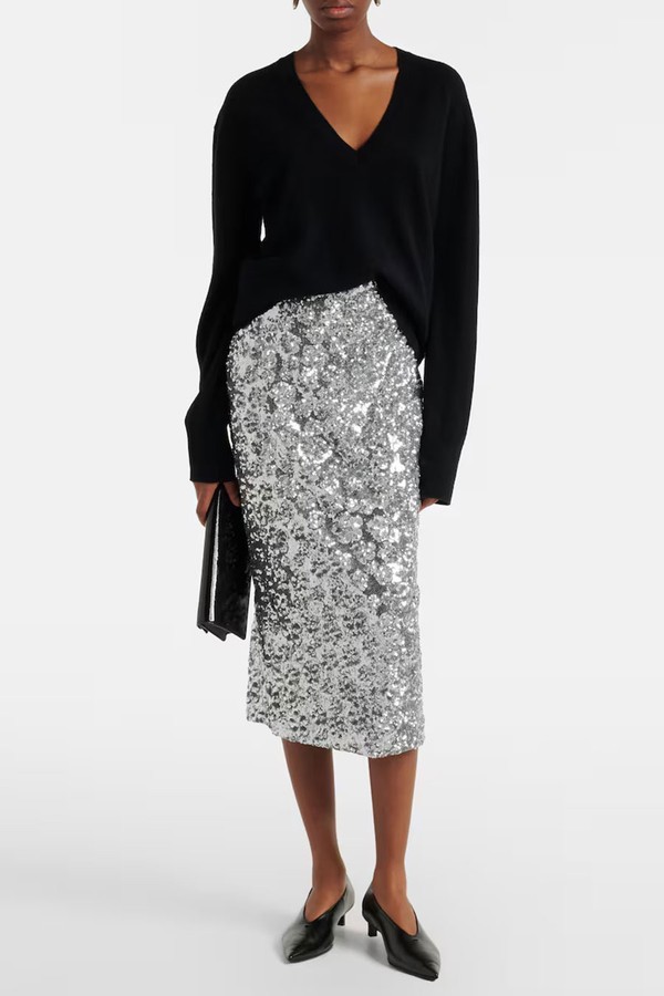Utopia Sussex Sequined Pencil Skirt from Blazé Milano 