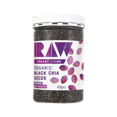 Organic Black Chia Seeds  from Raw Health 